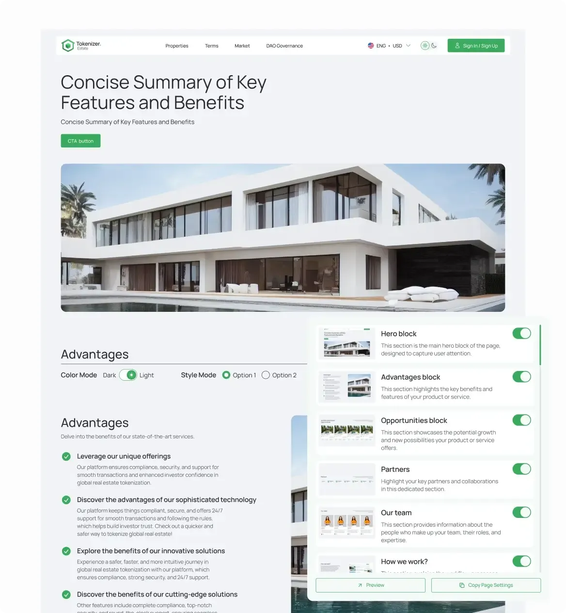 Landing Page Builder